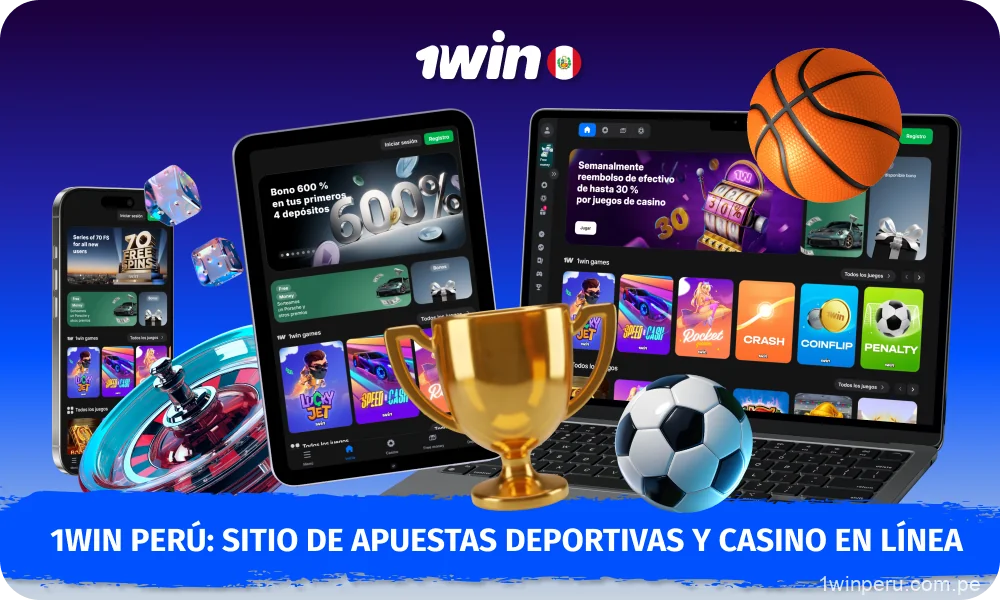 1win Perú es un sitio web con licencia para apuestas deportivas y casino en línea, con un bono de bienvenida del 500 % para nuevos jugadores